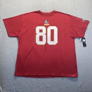 San Francisco 49ers Jerry Rice #80 Men's Majestic Hall of Fame Jersey 3XL Big